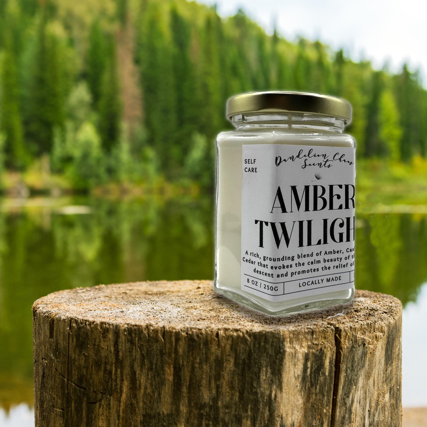 Amber Twilight Candle