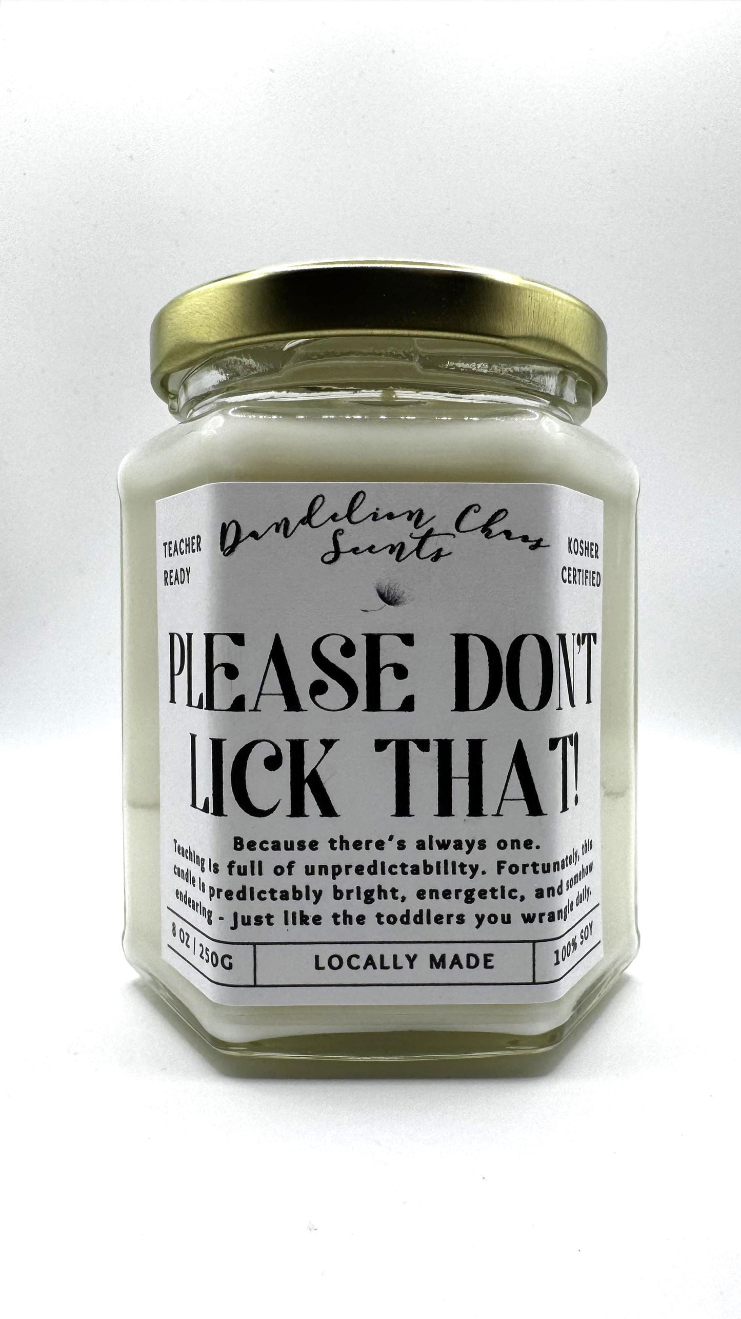 Please Don't Lick That!